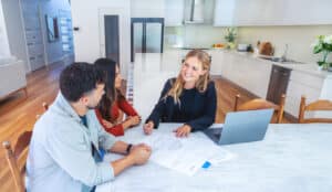 real estate agent building client relationships